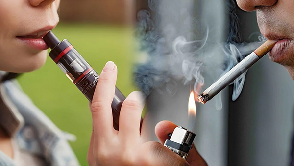 So sánh vape và thuốc lá - Có cai thuốc lá bằng Vape được không?