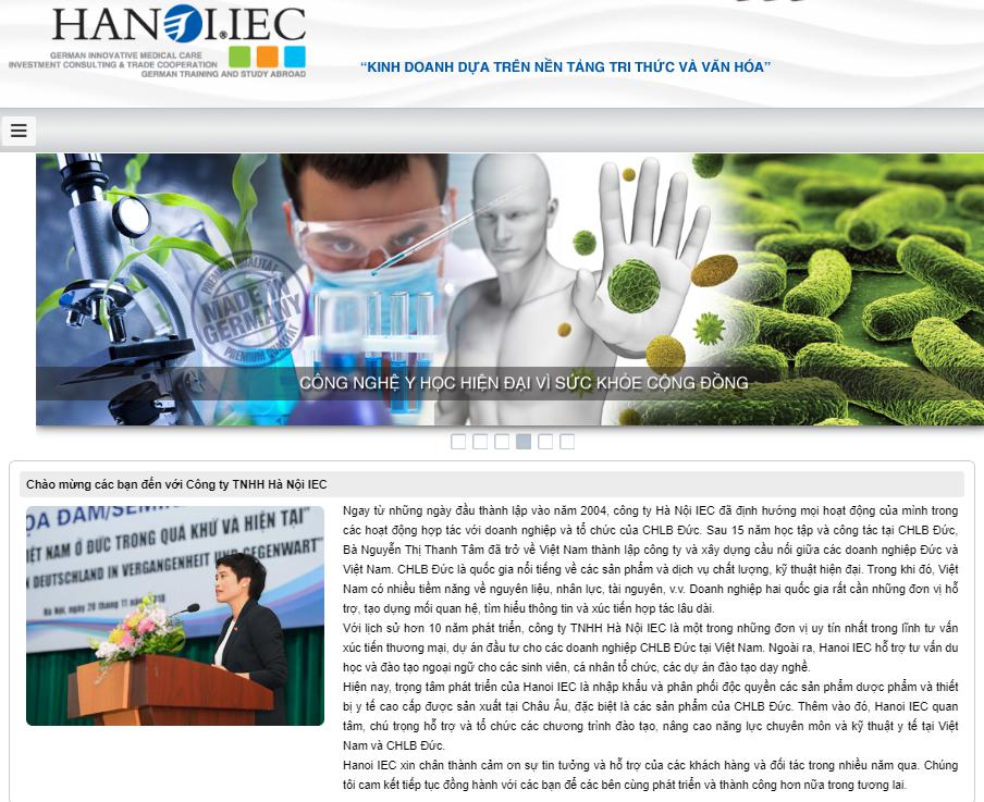 Hanoi IEC - công ty thiết bị y tế uy tín