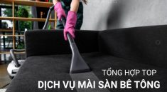 top dịch vụ mài sàn bê tông