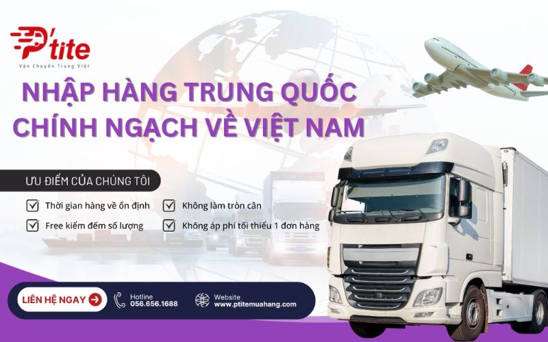 công ty nhập hàng trung quốc ptite