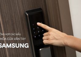 top khóa cửa vân tay samsung