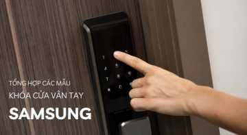 top khóa cửa vân tay samsung