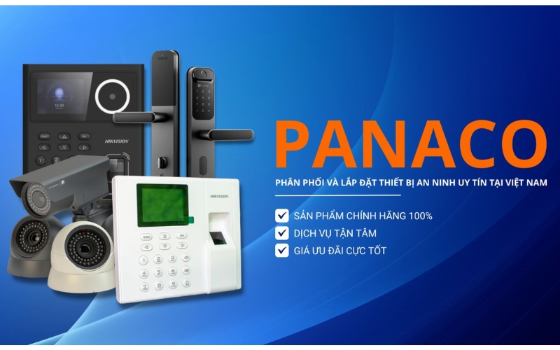 Công ty phân phối và lắp đặt camera PANACO