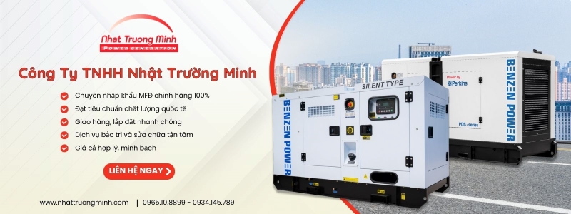 Tổng kho Máy phát điện Nhật Trường Minh