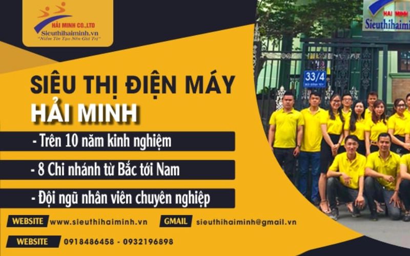 siêu thị điện máy Hải Minh