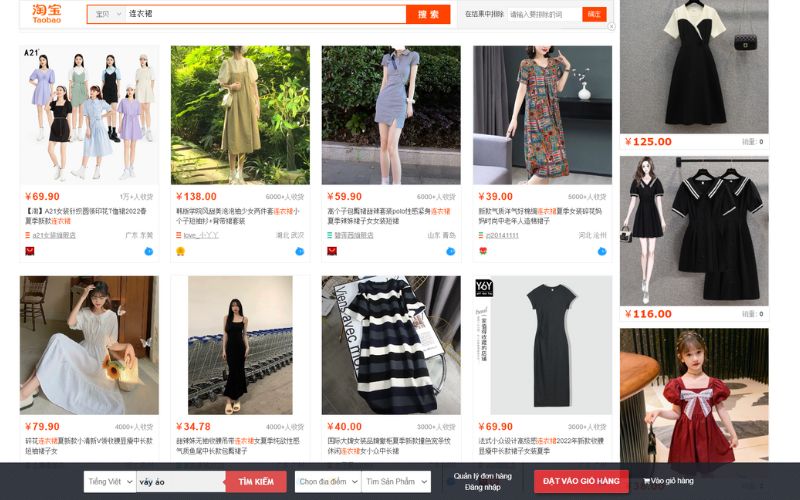 kinh nghiệm nhập hàng taobao