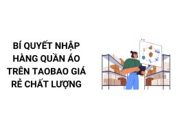 nhập hàng quần áo trên taobao