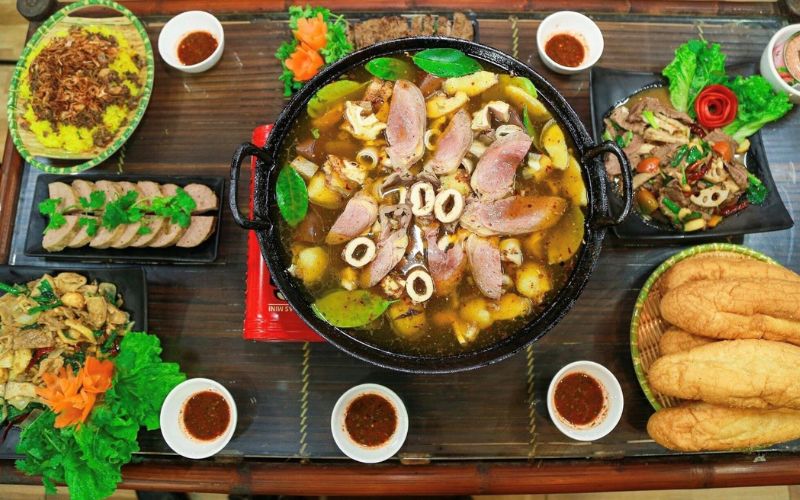 Món ăn đặc sản mèo vạc