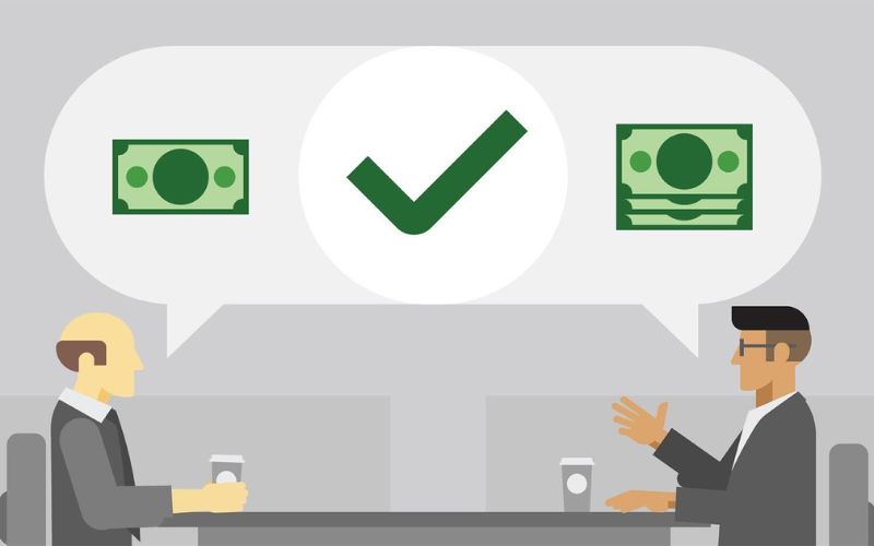 thương lượng giá cả với nhà cung cấp