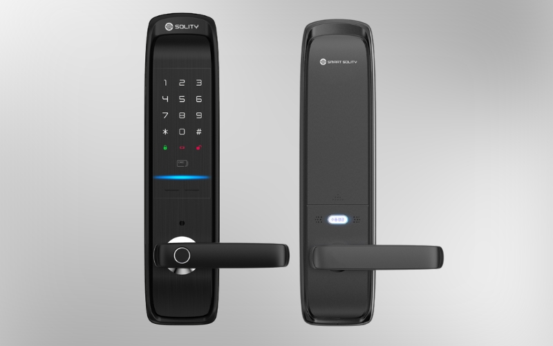 Khóa cửa vân tay Solity GM-6000BK
