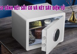 so sánh két sắt cơ và két sắt điện tử